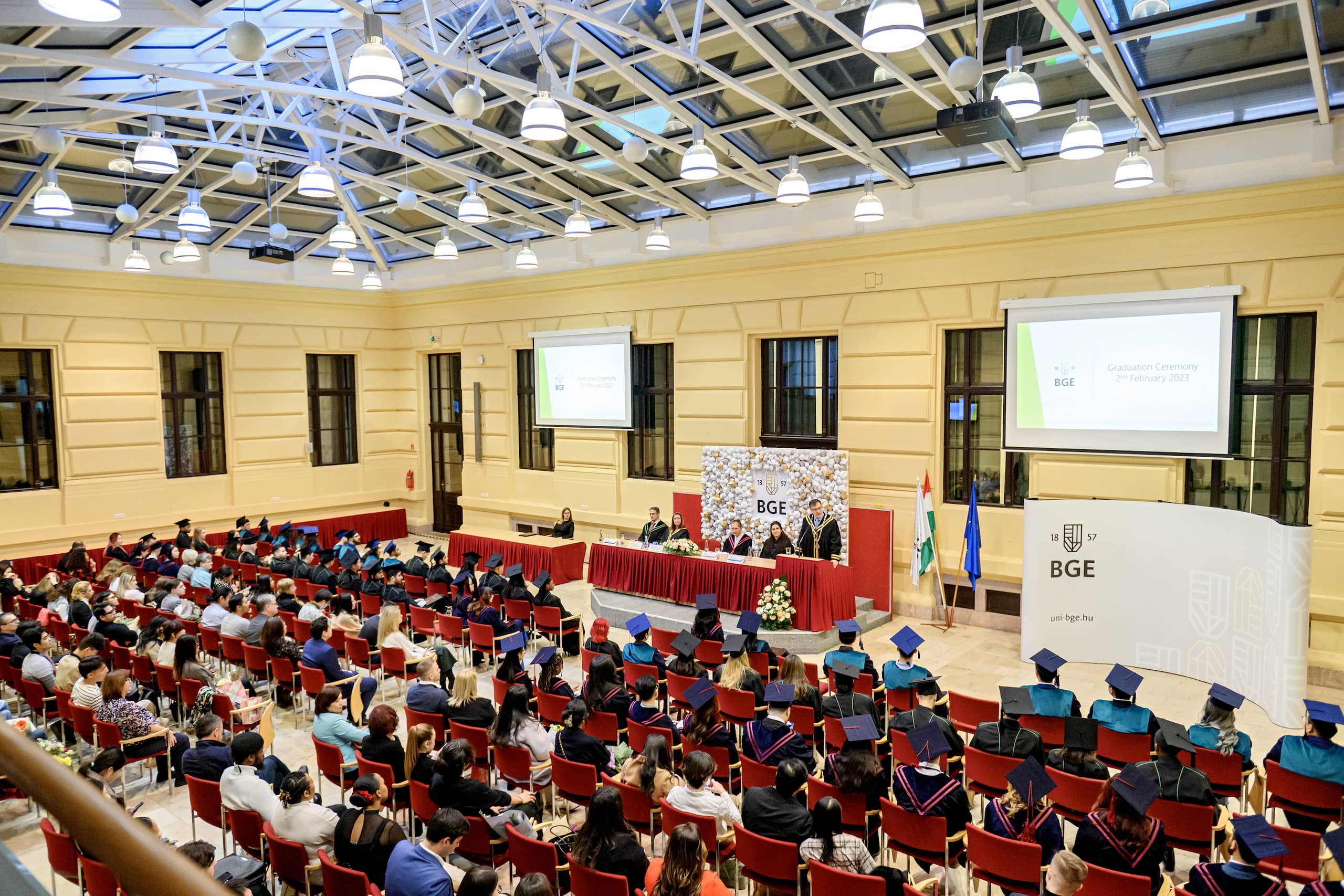 Event – Graduation Ceremony 2023 February – Budapest University of